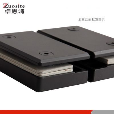 180度浴室夹 不锈钢精铸哑黑